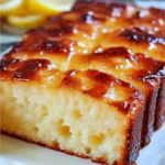 Lemon yogurt cake made without white flour