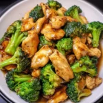 Savory Garlic Chicken & Broccoli Stir Fry with Soy Sauce Glaze